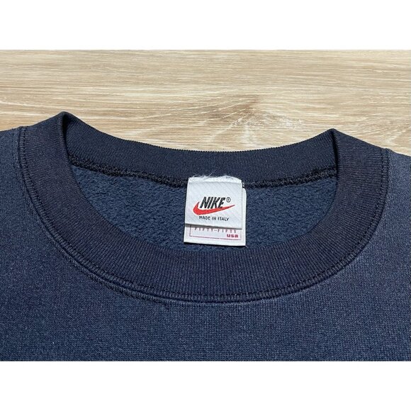 Nike Blue Spellout Sweatshirt Crewneck - Vintage Size XL - Picture 4 of 15